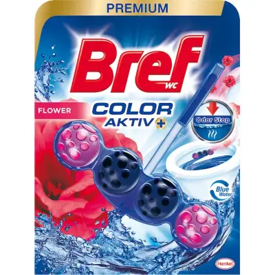 Bref WC Block Color Activ Flower 50g