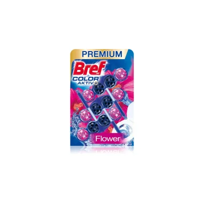 Bref WC Block Color Activ Fresh Flower 3x50g