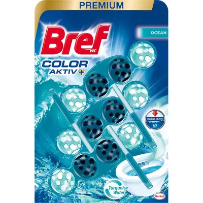 Bref WC Block Color Activ Ocean 3x50g