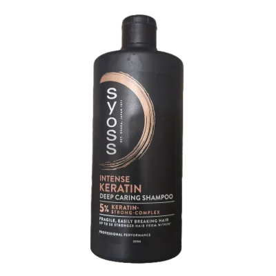 SYOSS INTENSE KERATIN DEEP CARING SHAMPOO 5% KERATIN 440ML