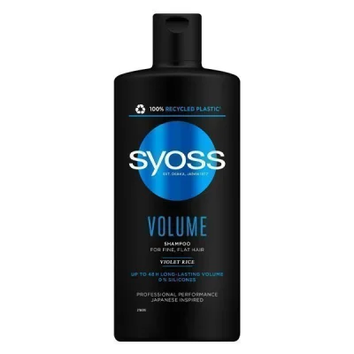 SYOSS SHAMPOO 440ml VOLUME