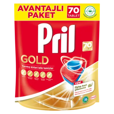 Pril Tabs Gold Doypack 70 pcs