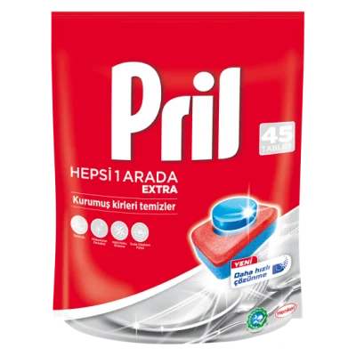 Pril Tabs All in One  45 pcs