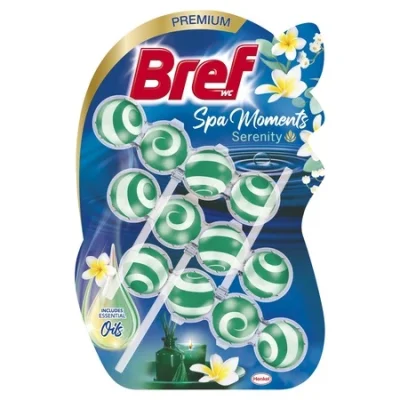 Bref WC Block Spa Moments Serenity 3x50g