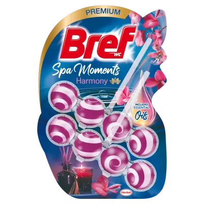 Bref WC Block Spa Moments Harmony 2x50g