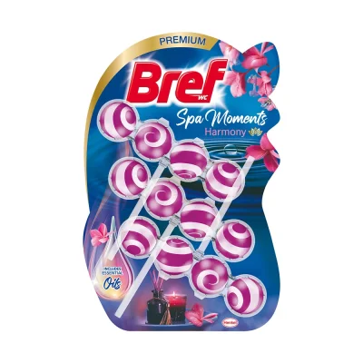Bref WC Block Spa Moments Harmony 3x50g