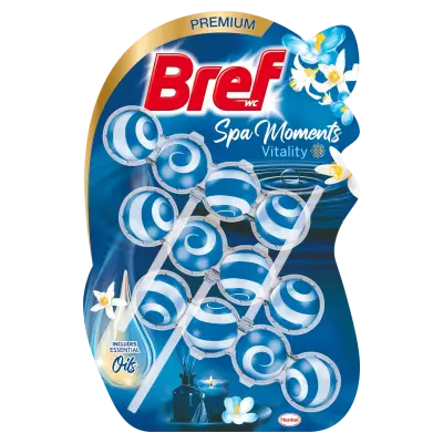 Bref WC Block Spa Moments Vitality 3x50g