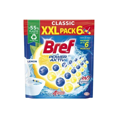 Bref WC Active Lemon 50mlx6