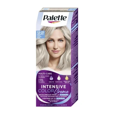 Schwarzkopf Palette ICC Hair Color 12-21 Silver Ash Blonde 50ml