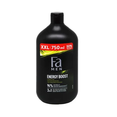 FA Men shower & bath 750ml - Energy Boost