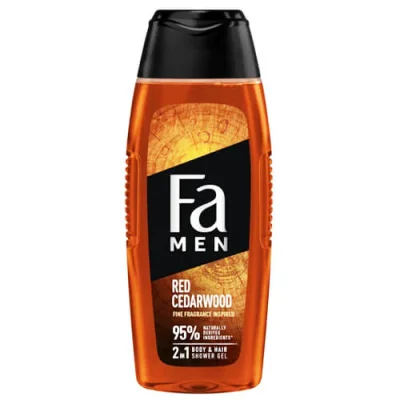FA SHOWER GEL MEN 400ml RED CEDARWOOD