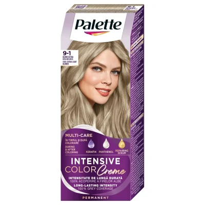 Schwarzkopf Palette ICC Hair Color 9-1 Cool Extra Light Blonde 50ml