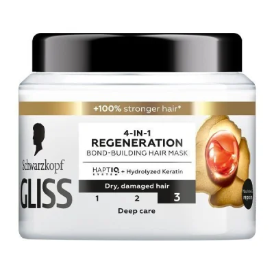 GLISS HAIR MASK 400ml 4 in 1 TOTAL REPAIR