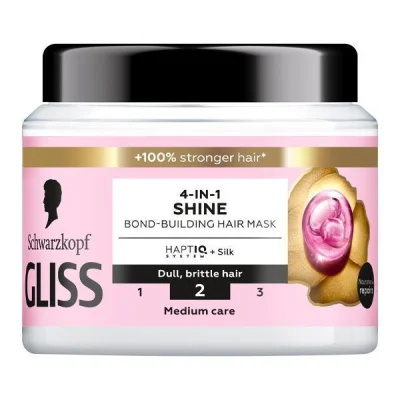 GLISS HAIR MASK 400ml 4 in 1 SILK