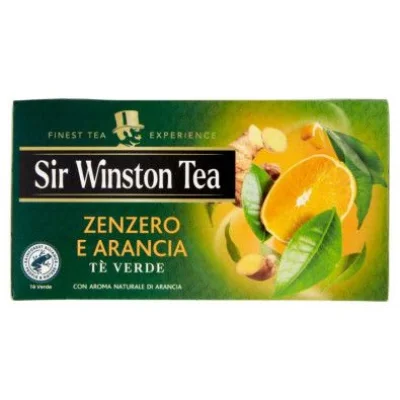Sir Winston Te' Verde Zenzero e Arancia 20 Filtri