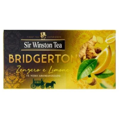 Sir Winston Te' Nero Zenzero e Limone 20 Filtri