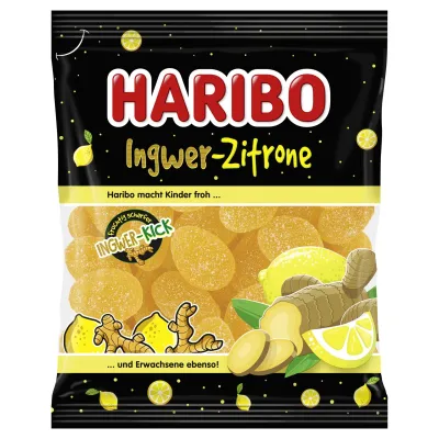 Haribo Ingwer Zitrone 160g