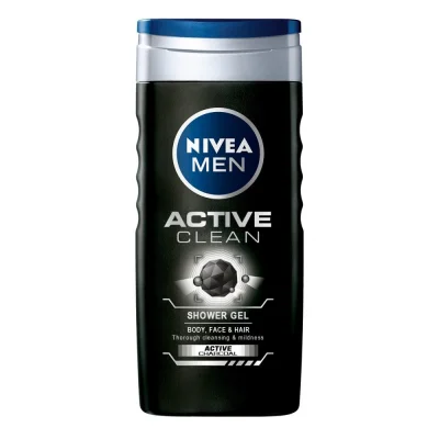 Nivea Men Active Clean Shower Gel 250 ml - 8.4 fl oz