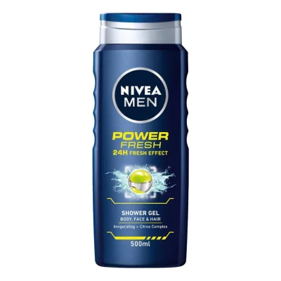 NIVEA Men Power Fresh Shower Gel 500ml