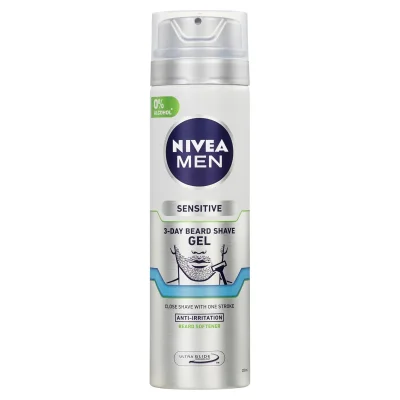 NIVEA Men Shaving Gel Sensitive 3-Day Beard 200ml
