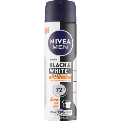 NIVEA Deo Men Black & White Invisible Ultimate Impact 150ml