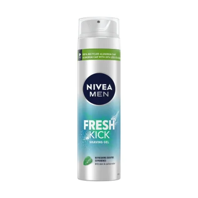 NIVEA Shaving Gel Fresh Kick 200ml