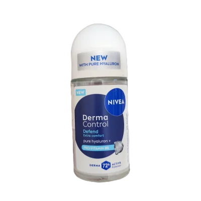 NIVEA DERMA CONTROL PURE HUALURON PRO VITAMIN B5 72H ACTIVE 50ML