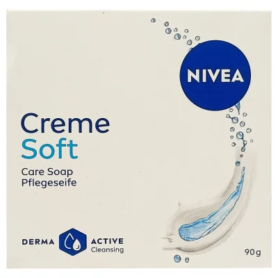 Nivea bar soap 90 gr. Cream soft.