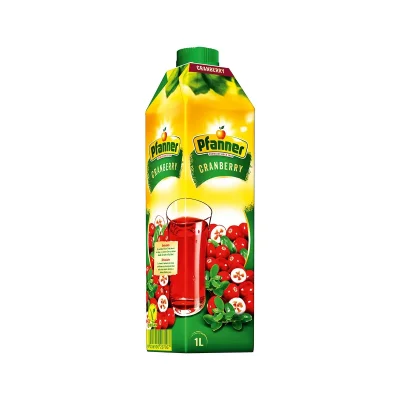 Leng boronice e kuqe Pfanner 1L