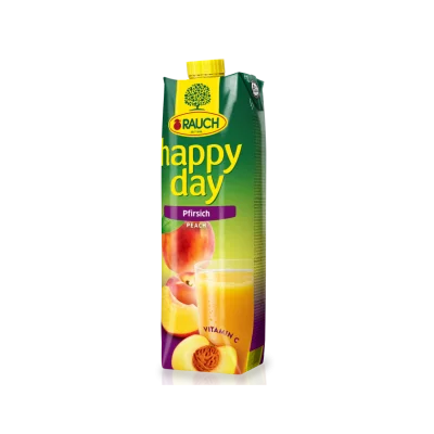 Happy Day Juice 1L Peach 50%