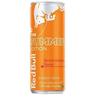RED BULL ENERGY DRINK 250ml APRICOTSTRAWBERRY