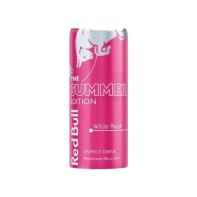 Red Bull White Peach 0.25L Can