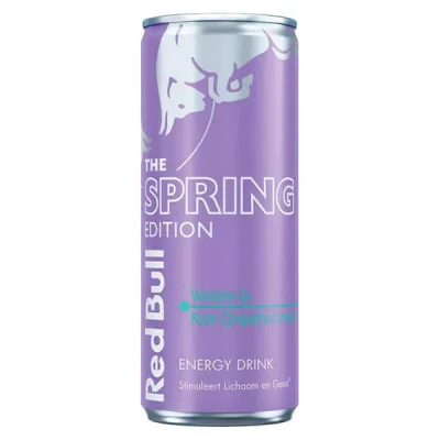 RED BULL ENERGY DRINK 250ml SUMMER EDITION PINK GRAPEFRUIT