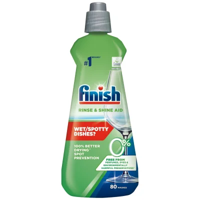 Finish Dishwasher Rinse Aid Eco 0% 400ml