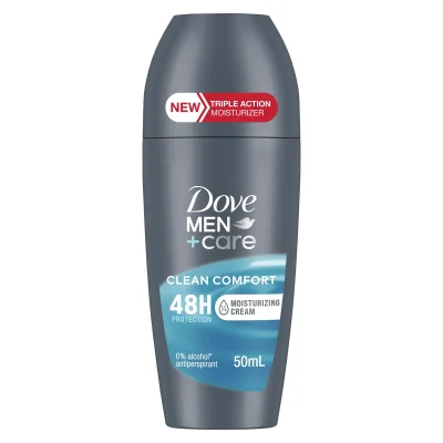 Dove Men's Roll-On Deodorant Clean Comfort