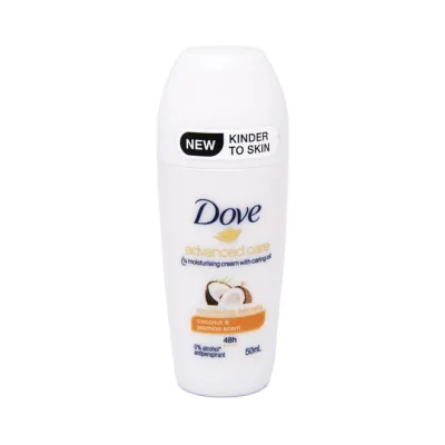 DOVE deodorant advanced care roll-on 50ml - coconut & jasmine scent