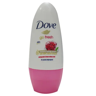 Dove roll-on deodorant 50 ml. Go Fresh pomegranate & lemon.