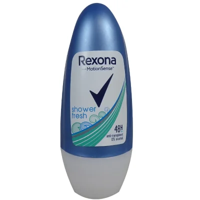 Rexona deodorant roll-on 50 ml. Shower fresh.