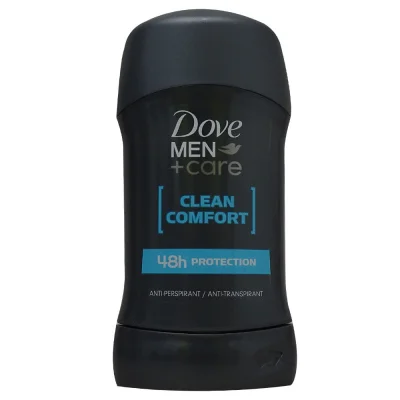 Dove stick deodorant 50 ml. Men clean comfort.