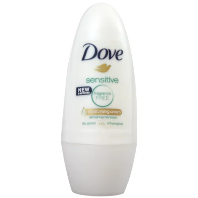 Dove roll-on deodorant 50 ml. Sensitive.